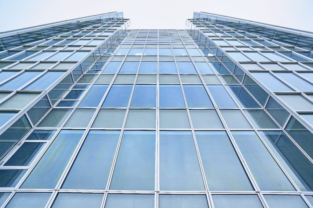 commercial glass façade systems
